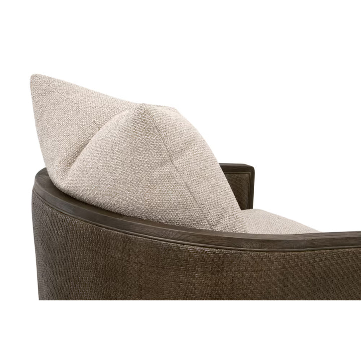 McGuire Swivel Club Chair