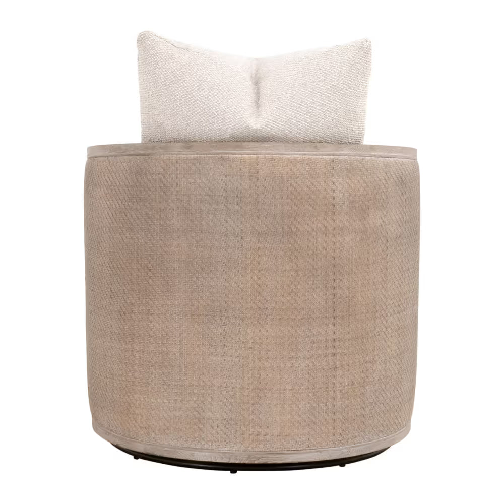 McGuire Swivel Club Chair