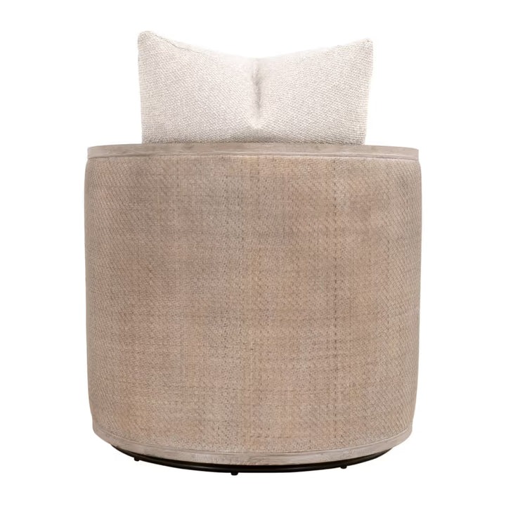 McGuire Swivel Club Chair