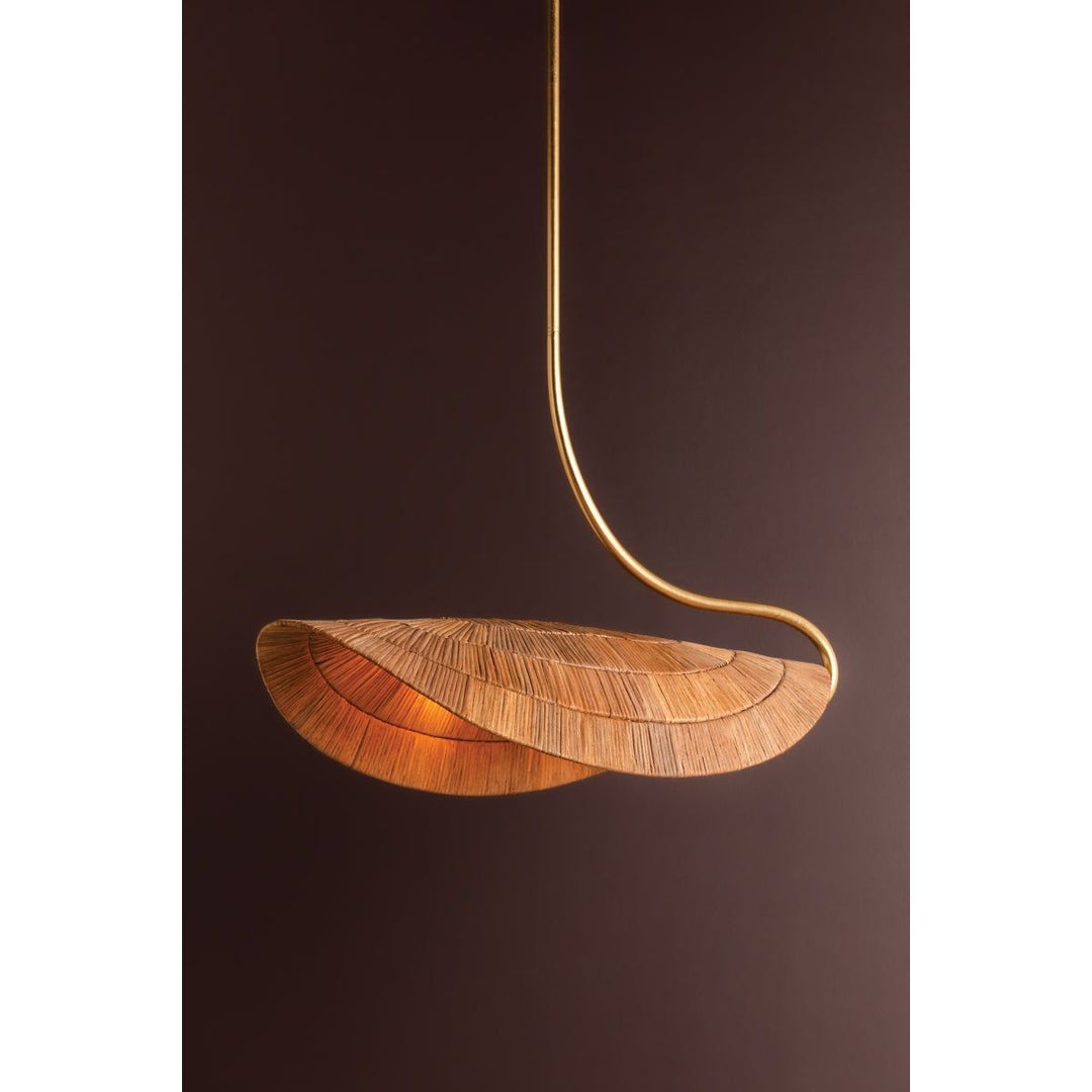 Medea Linear - Gold Leaf 4 Lights