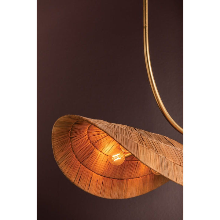 Medea Linear - Gold Leaf 4 Lights