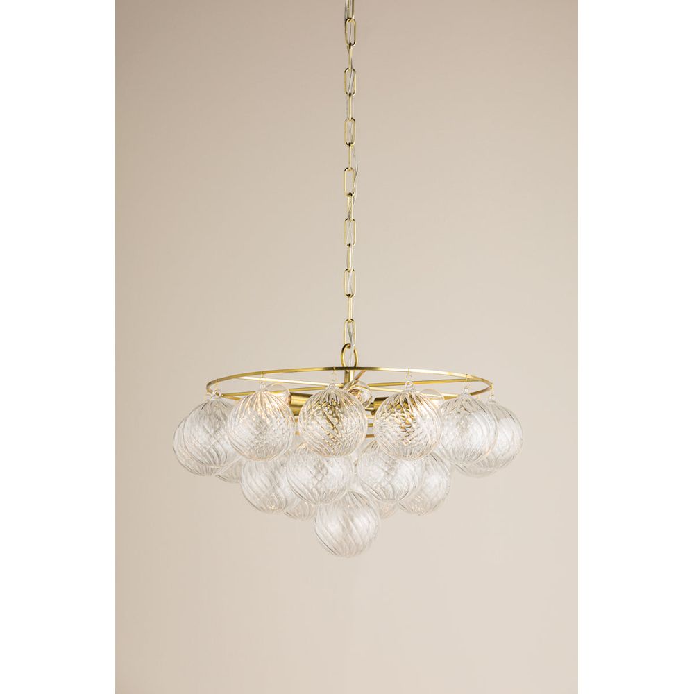 Mimi Chandelier-Aged Brass