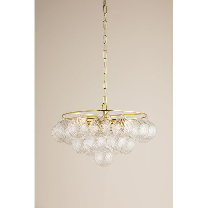 Mimi Chandelier-Aged Brass
