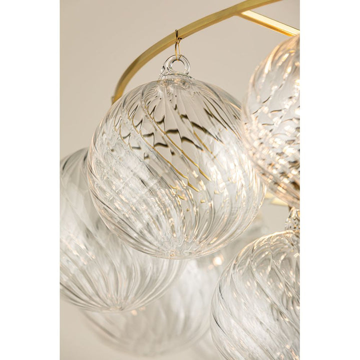 Chandeliers Mimi Chandelier-Aged Brass