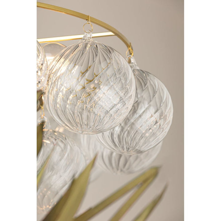 Mimi Chandelier-Aged Brass
