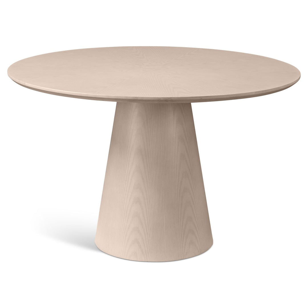 Mona Round Dining Table - Wood Top