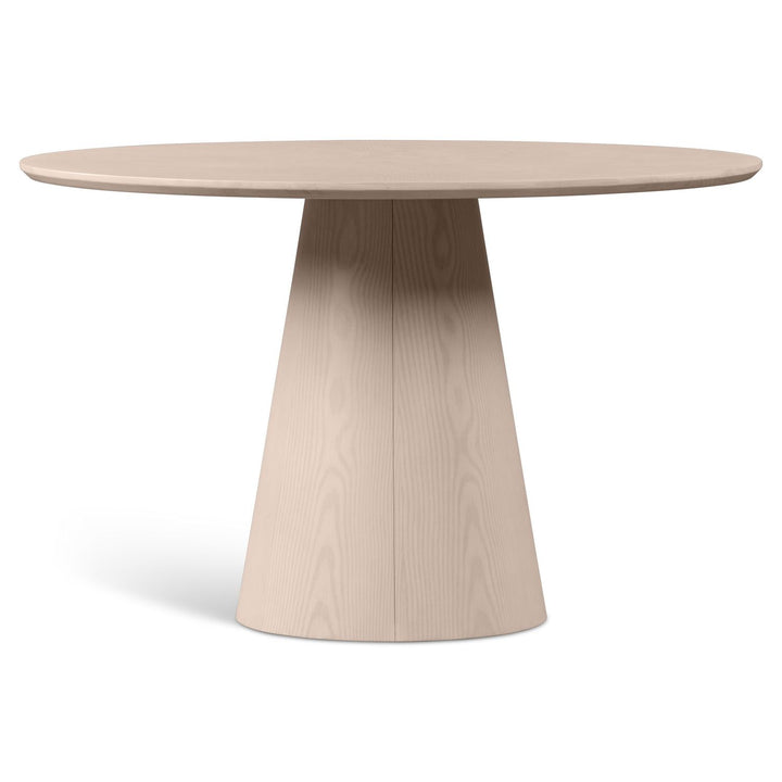 Mona Round Dining Table - Wood Top