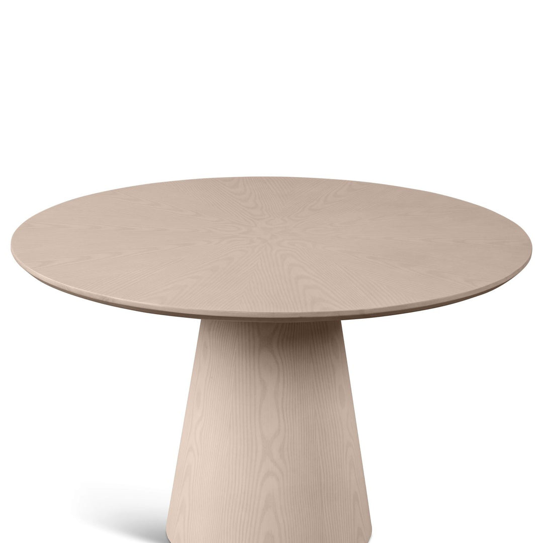 Mona Wood Round Dining Table