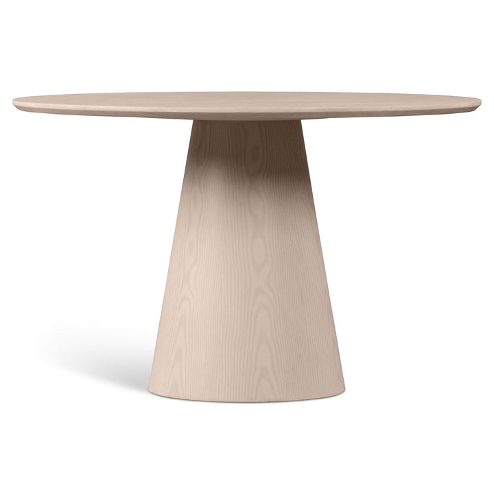 Mona Wood Round Dining Table
