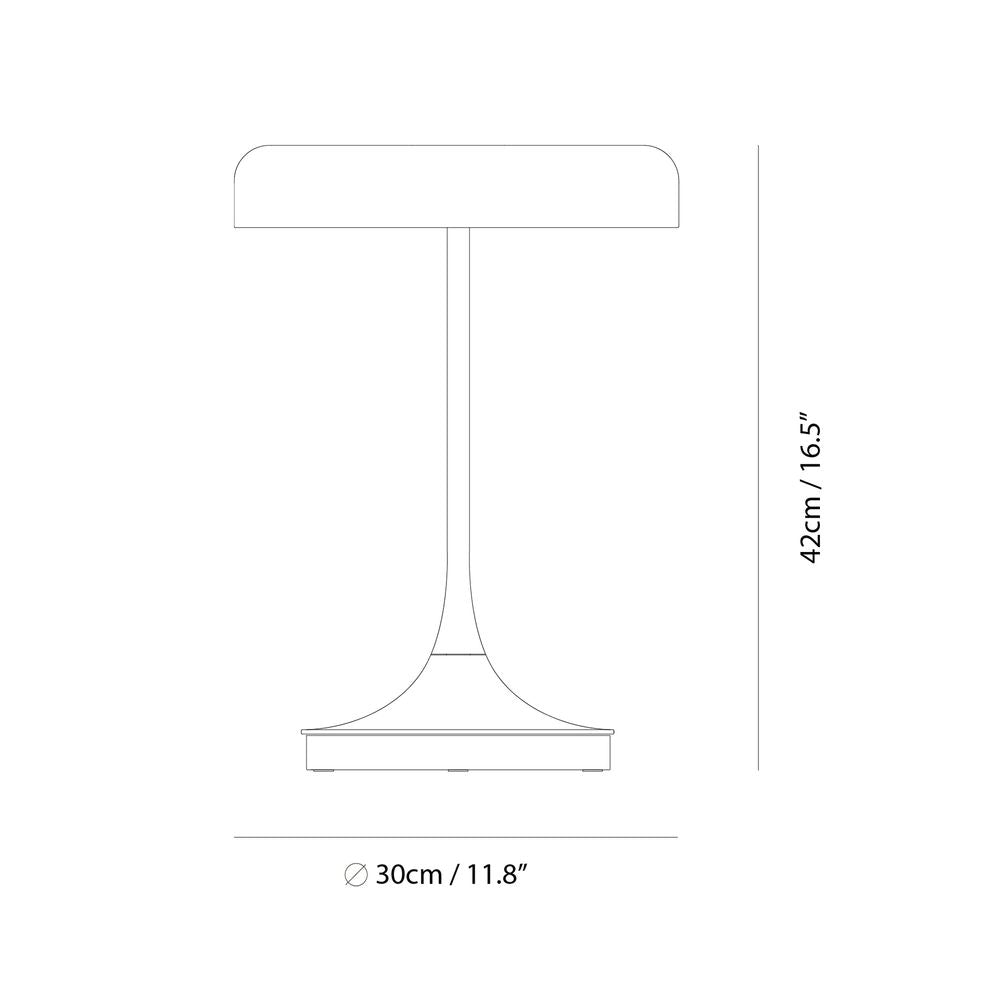 Table Lamps MR. DJ Table Lamp - Clear/Shiny Black - Pmma , Genuien Brass, Steel