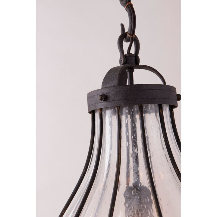 Pendants Murphy Pendant - Vintage Iron With Rustic Wood