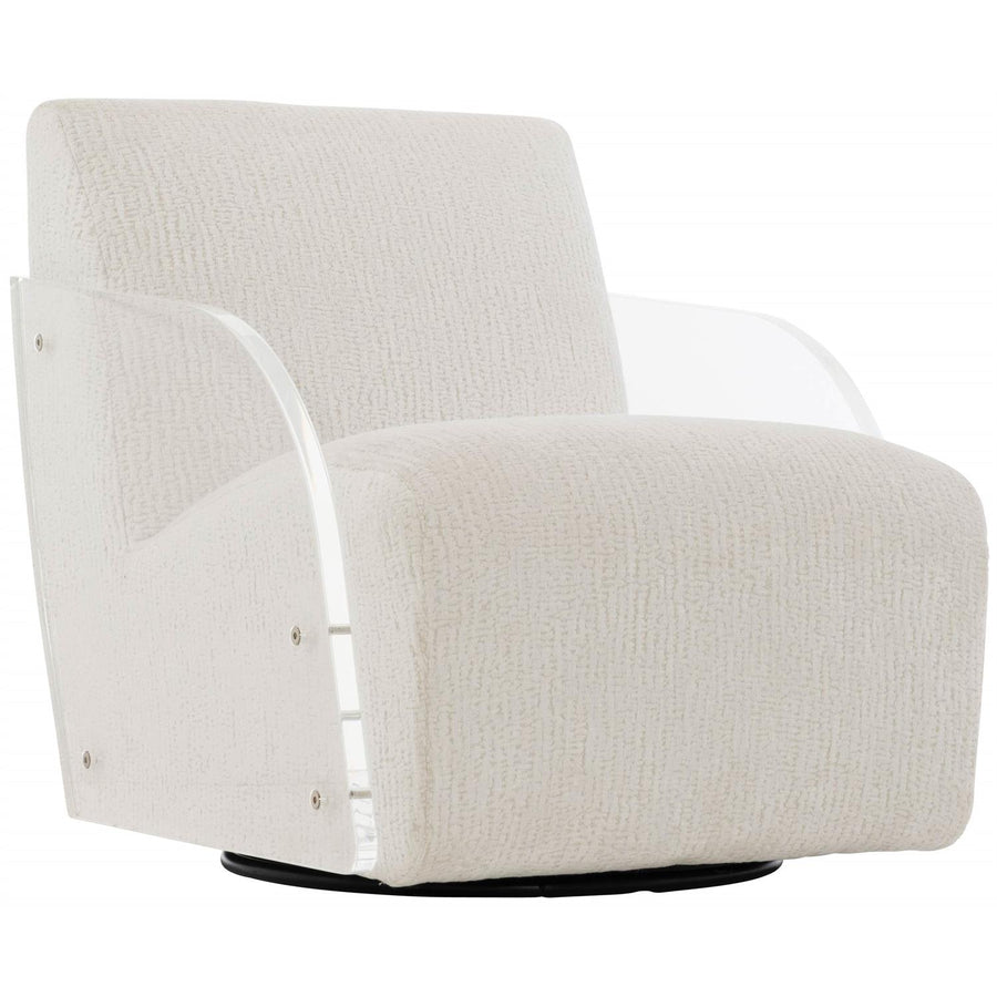 Perla Fabric Swivel Chair-Bernhardt-BHDT-N6023S-Lounge Chairs-1-France and Son