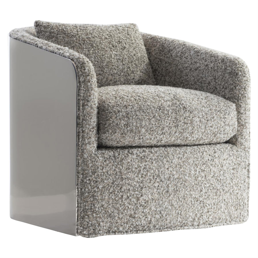 Anastasia Fabric Swivel Chair-Bernhardt-BHDT-N7623S-Lounge Chairs-1-France and Son