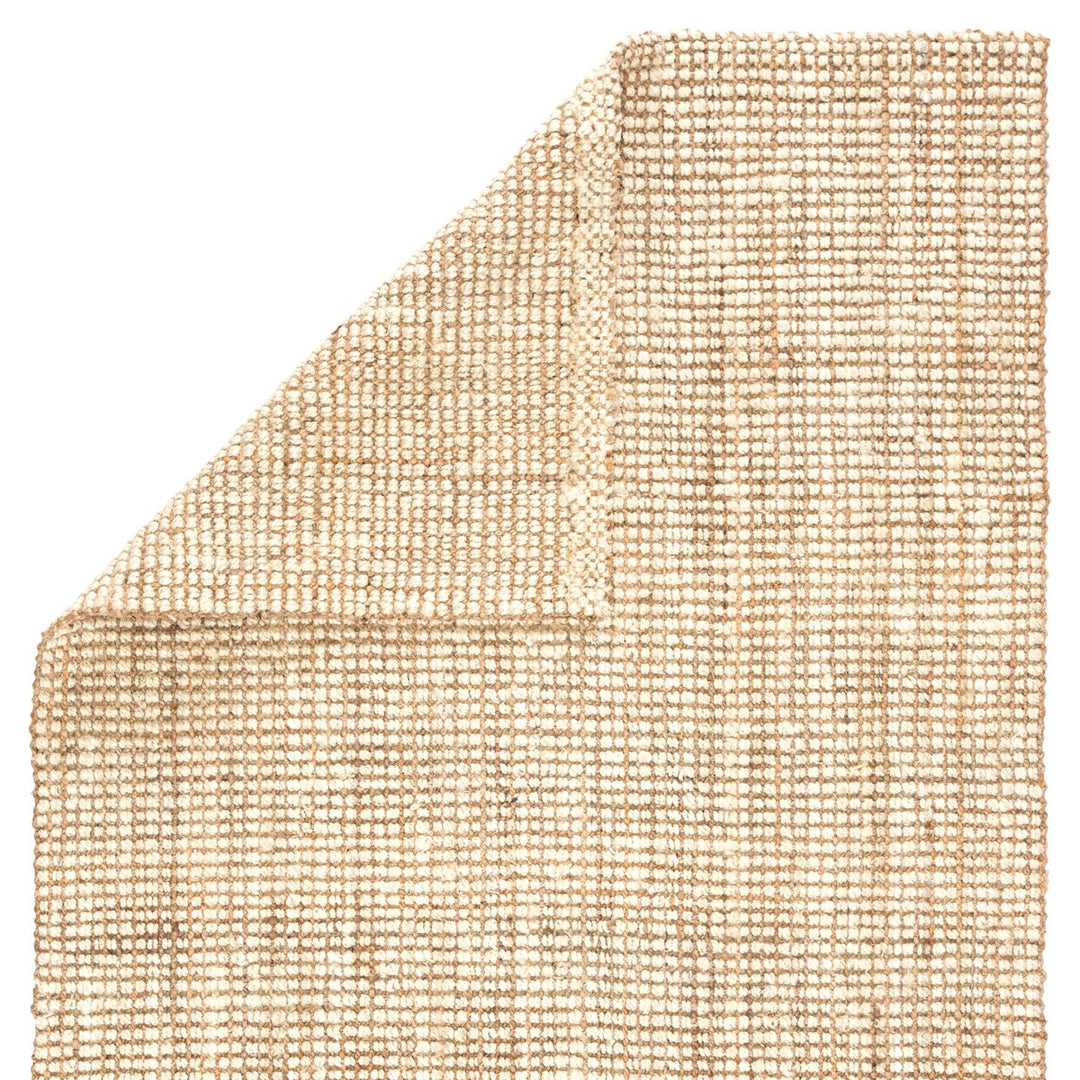 Jaipur Living Mayen Natural Solid White/ Tan Area Rug (12'X15')