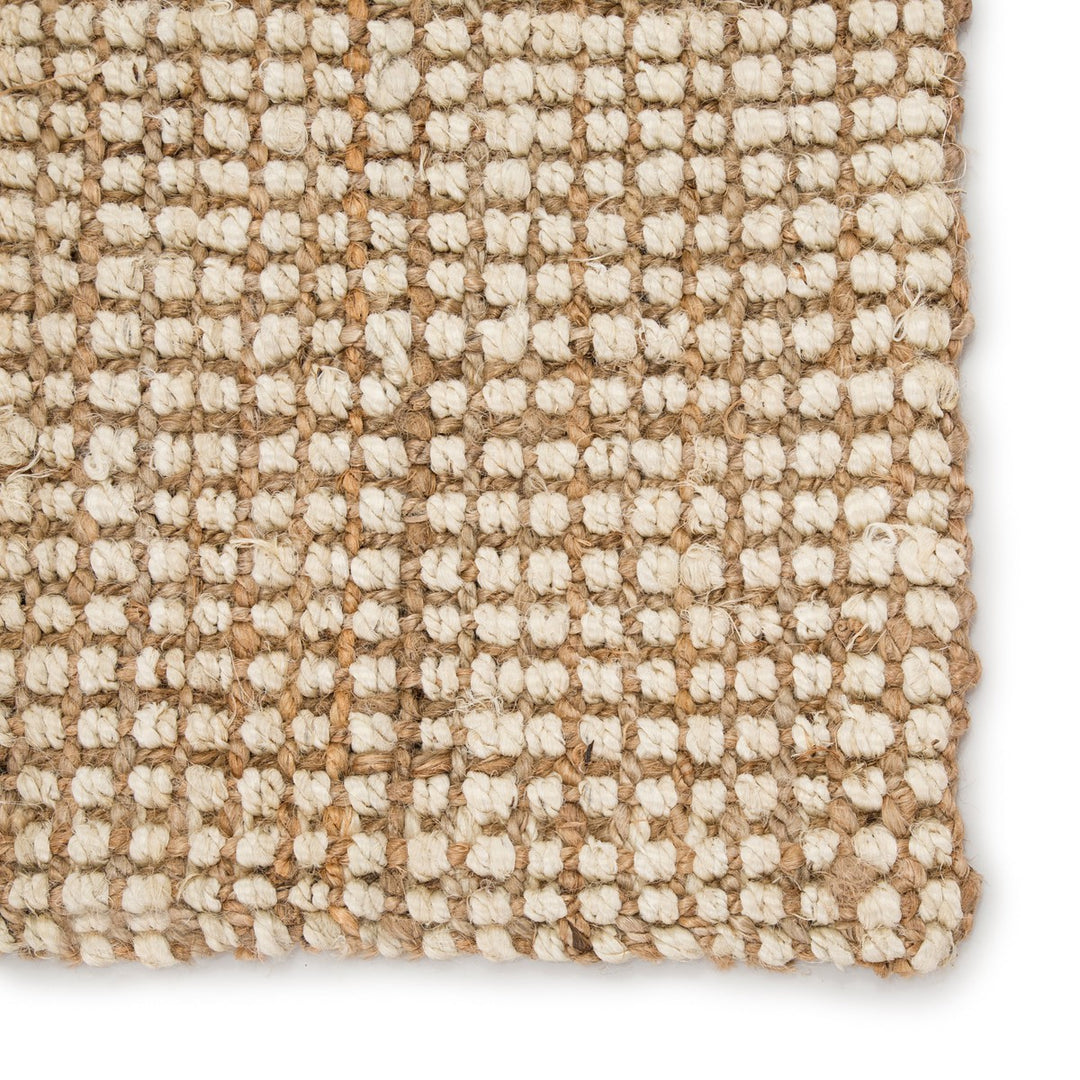 Jaipur Living Mayen Natural Solid White/ Tan Area Rug (12'X15')