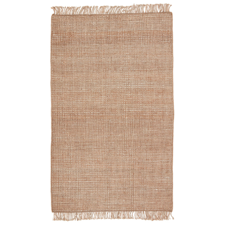 Jaipur Living Sauza Natural Solid Beige/ Ivory Area Rug (8'X10')