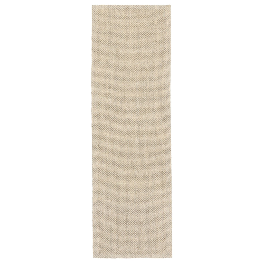 Jaipur Living Naples Natural Solid White/ Taupe Area Rug (12'X18')