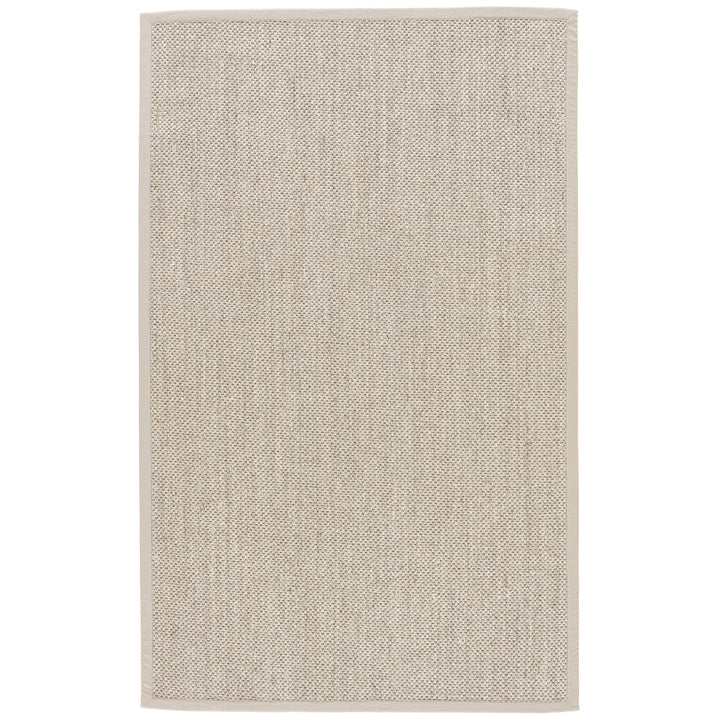 Jaipur Living Naples Natural Solid Beige/ Ivory Area Rug (4'X6')