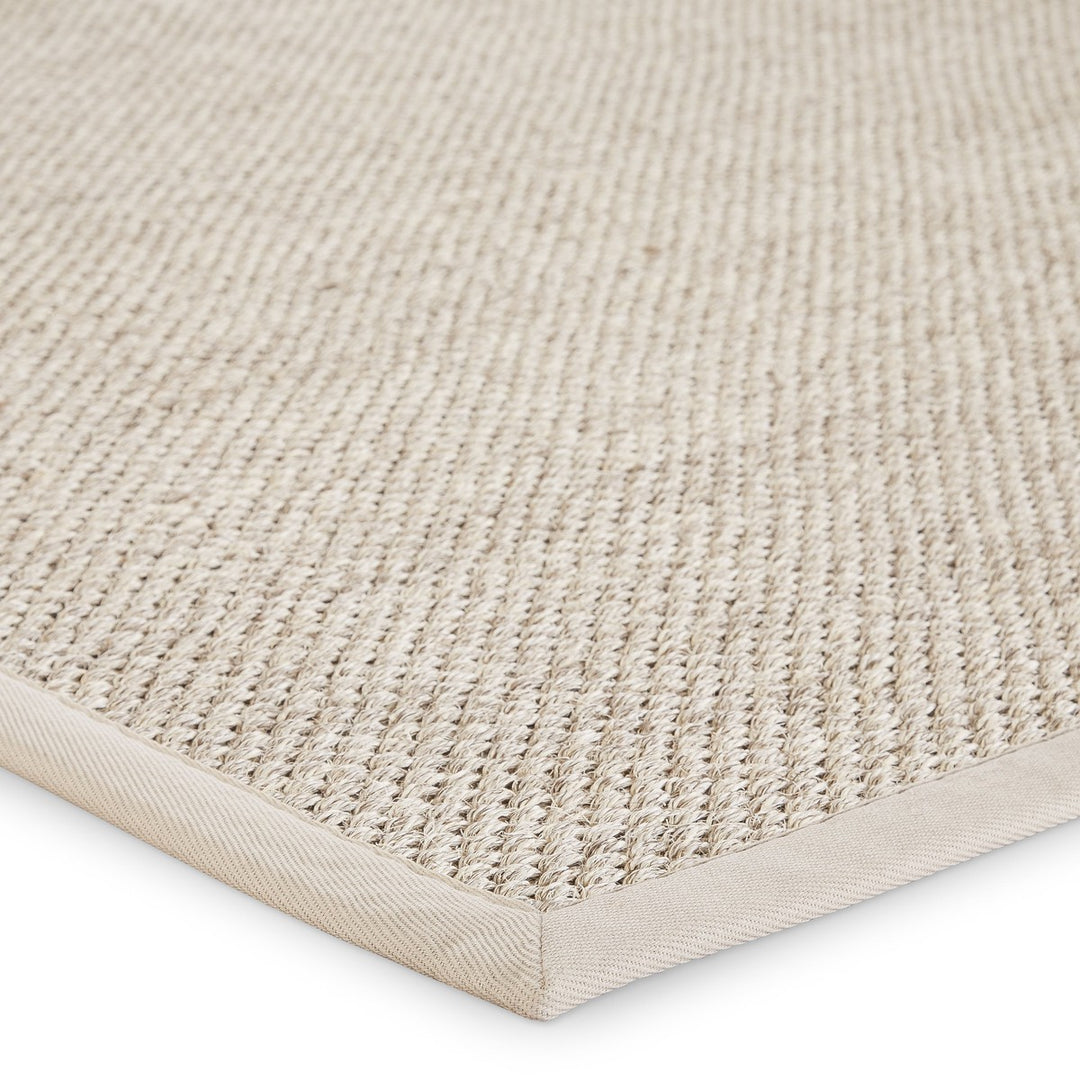 Jaipur Living Naples Natural Solid Beige/ Ivory Area Rug (4'X6')