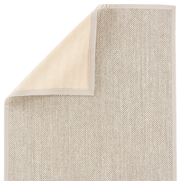 Jaipur Living Naples Natural Solid Beige/ Ivory Area Rug (4'X6')