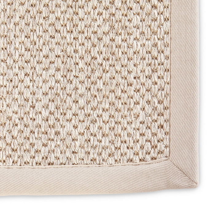 Jaipur Living Naples Natural Solid Beige/ Ivory Runner Rug (3'X10')