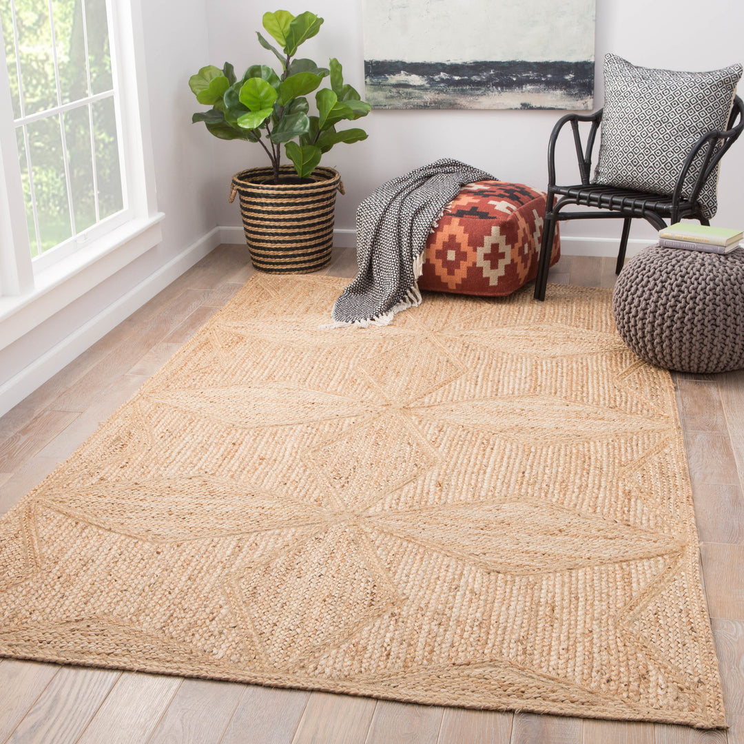 Jaipur Living Abel Natural Geometric Beige Area Rug (9'X12')