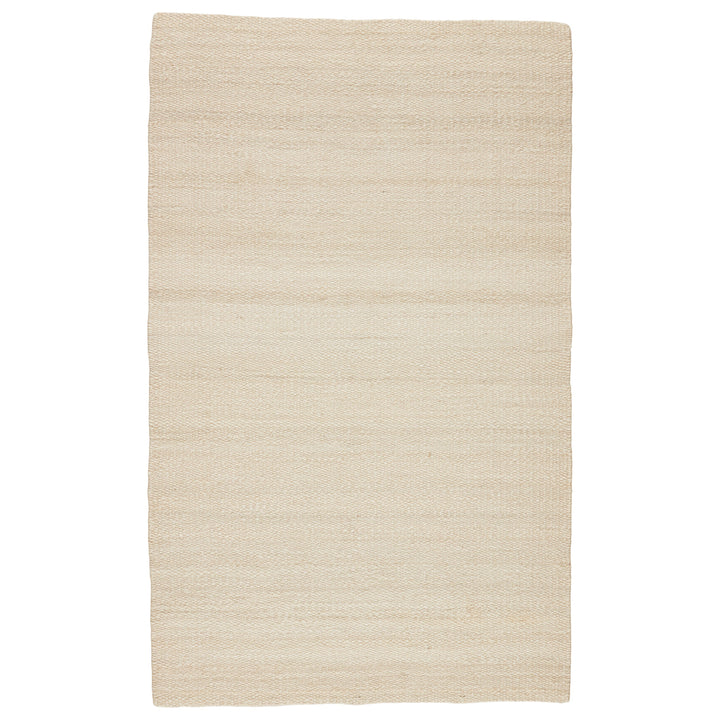 Jaipur Living Hutton Natural Solid White Runner Rug (2'6"X12')