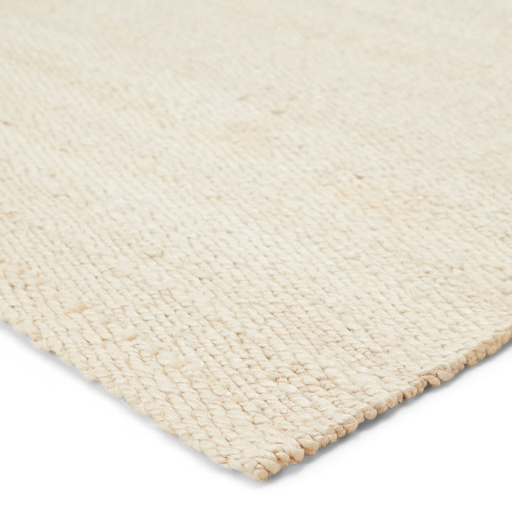 Jaipur Living Hutton Natural Solid White Area Rug (2'X3')