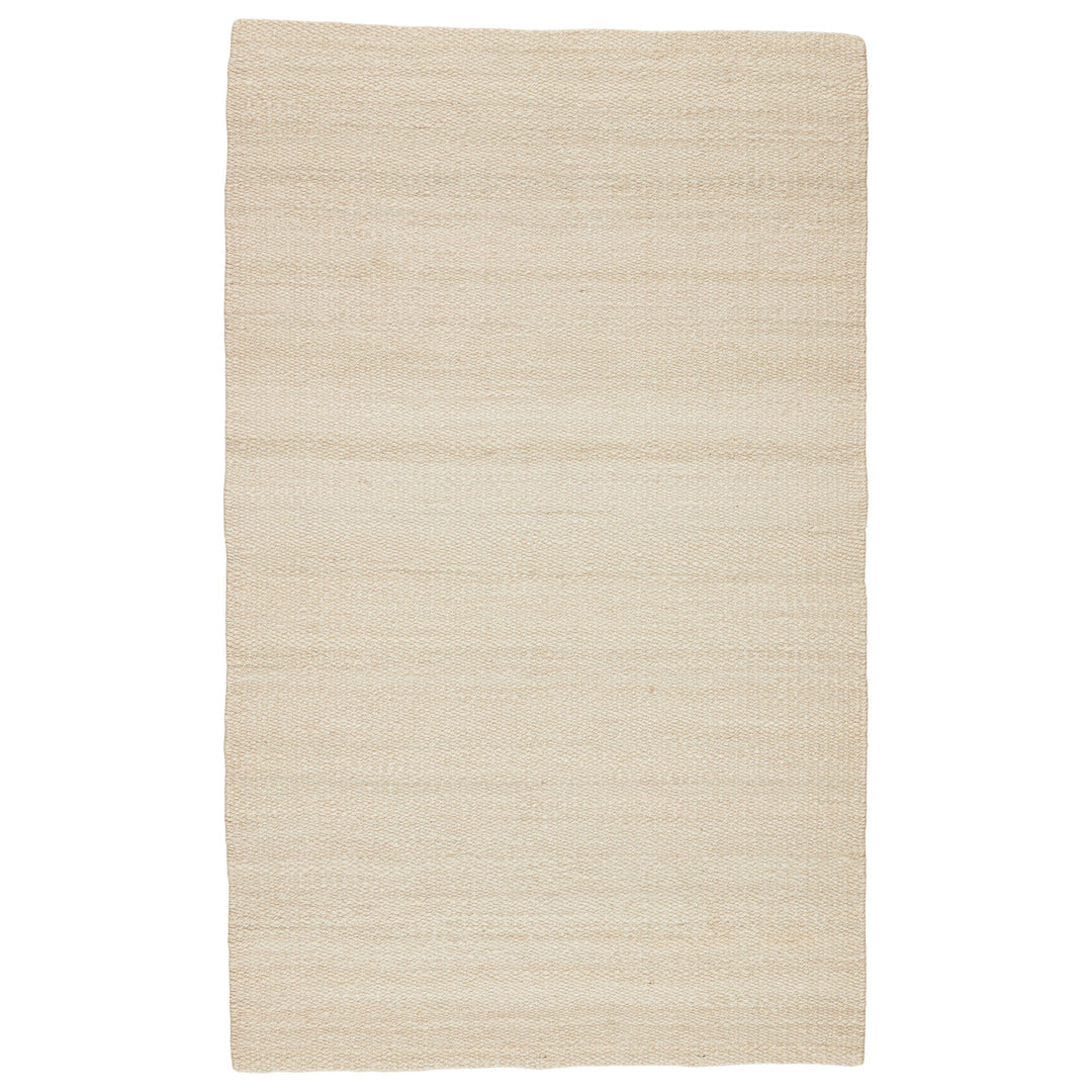 Jaipur Living Hutton Natural Solid White Area Rug (5'X8')