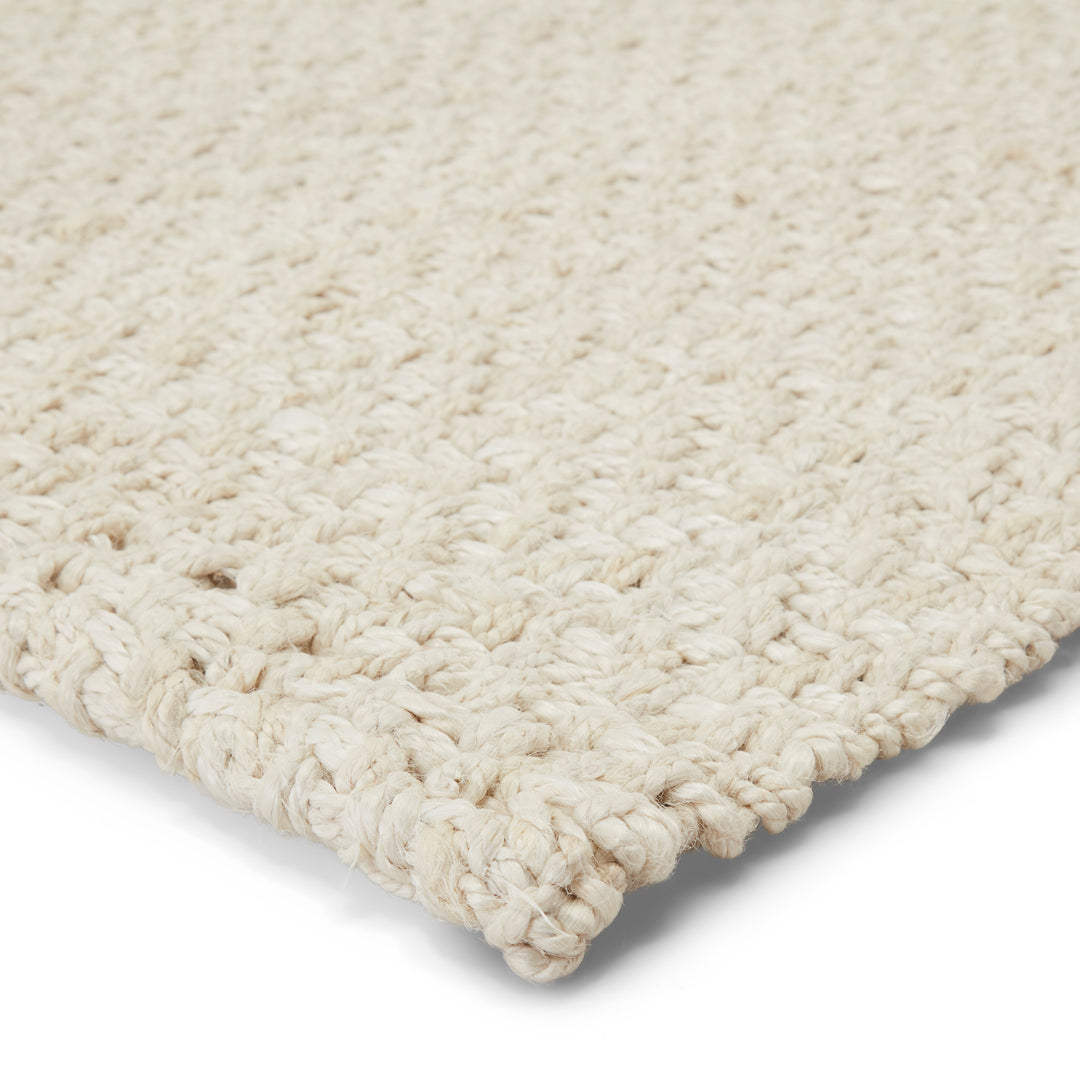 Jaipur Living Tracie Natural Solid White Area Rug (5'X8')