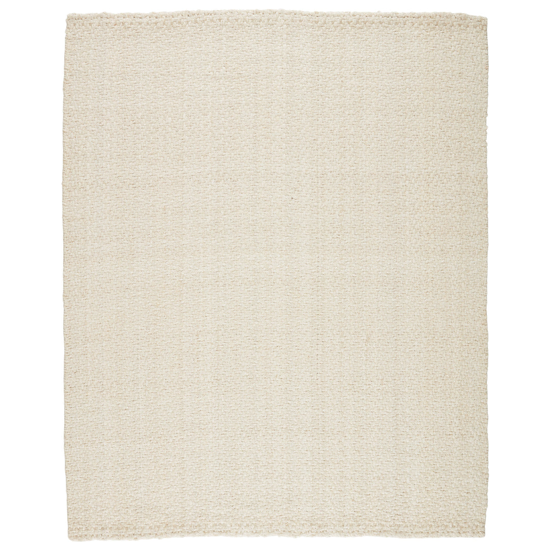 Jaipur Living Tracie Natural Solid White Runner Rug (3'X10')