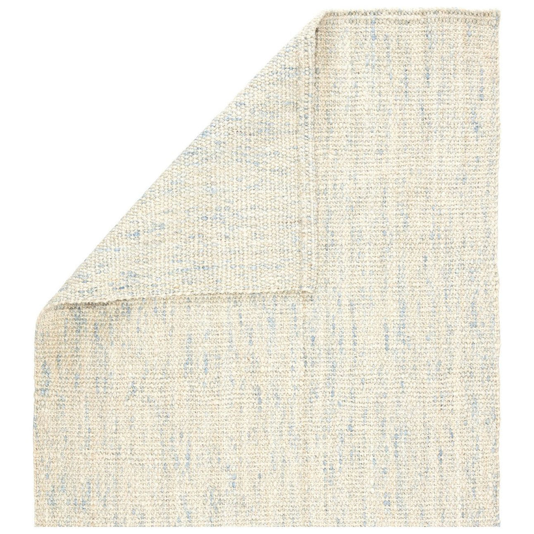 Jaipur Living Bluffton Natural Solid Ivory/ Blue Area Rug (8'X10')