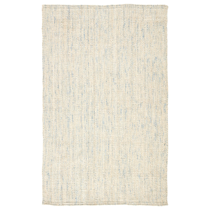 Jaipur Living Bluffton Natural Solid Ivory/ Blue Area Rug (2'X3')