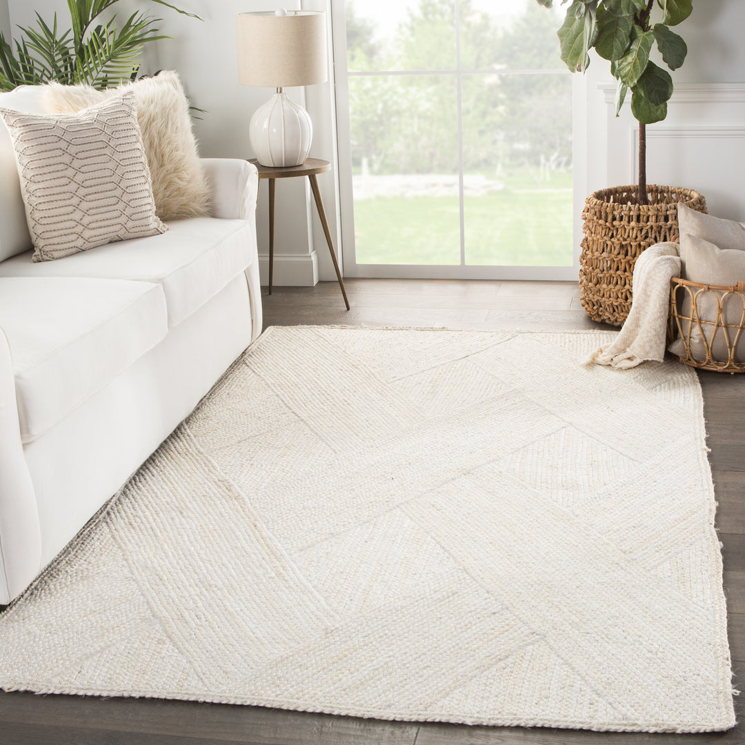 Jaipur Living Vero Natural Trellis Ivory Area Rug (4'X6')