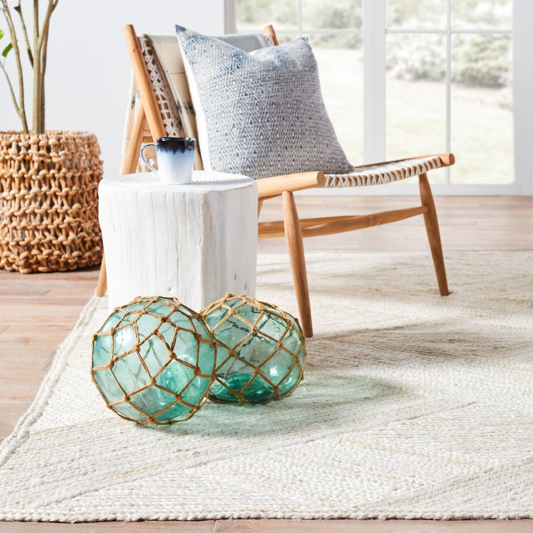 Jaipur Living Vero Natural Trellis Ivory Round Area Rug (8' RND)