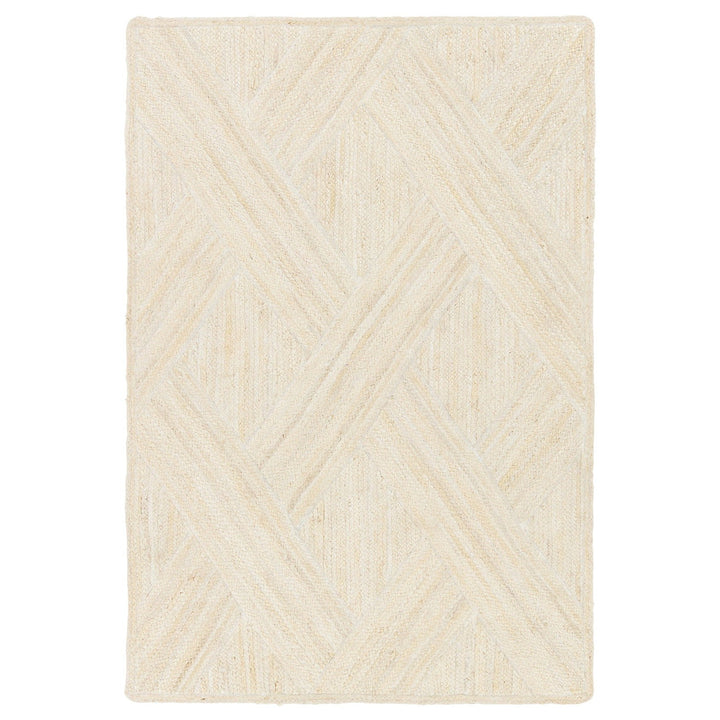 Jaipur Living Vero Natural Trellis Ivory Runner Rug (4'X12')