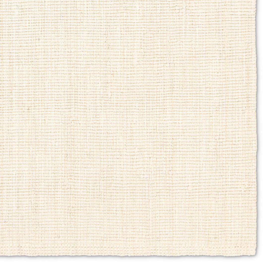 Jaipur Living Calm Handmade Solid Ivory Area Rug (5'X8')