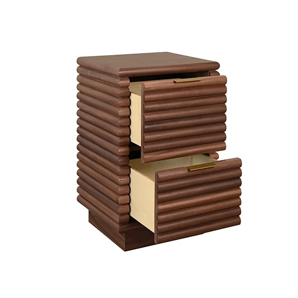 Nayla Two Drawer Side Table