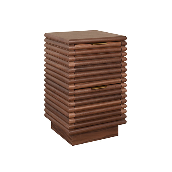 Nayla Two Drawer Side Table