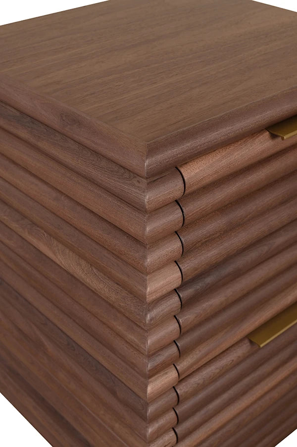 Nayla Two Drawer Side Table