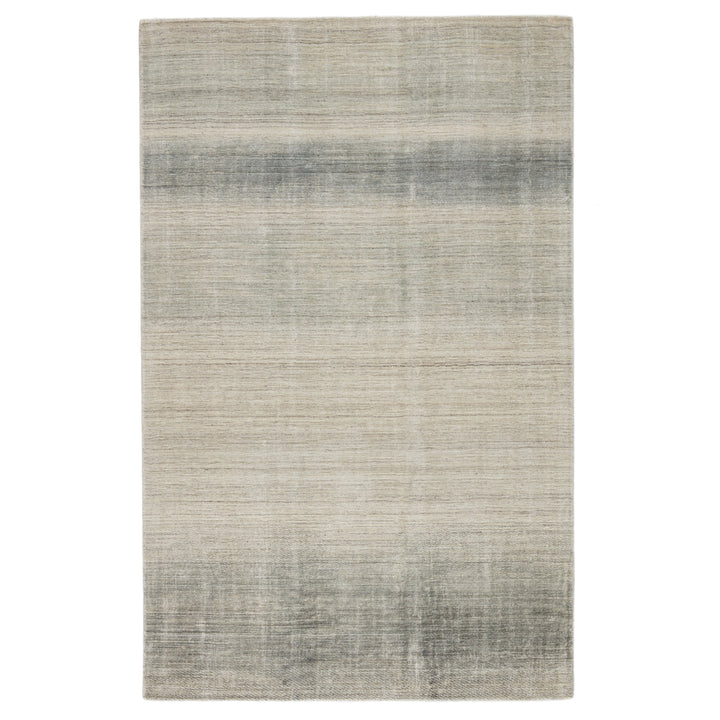 Barclay Butera by Jaipur Living Bayshores Handmade Ombre Gray/ Beige Area Rug (9'X12')