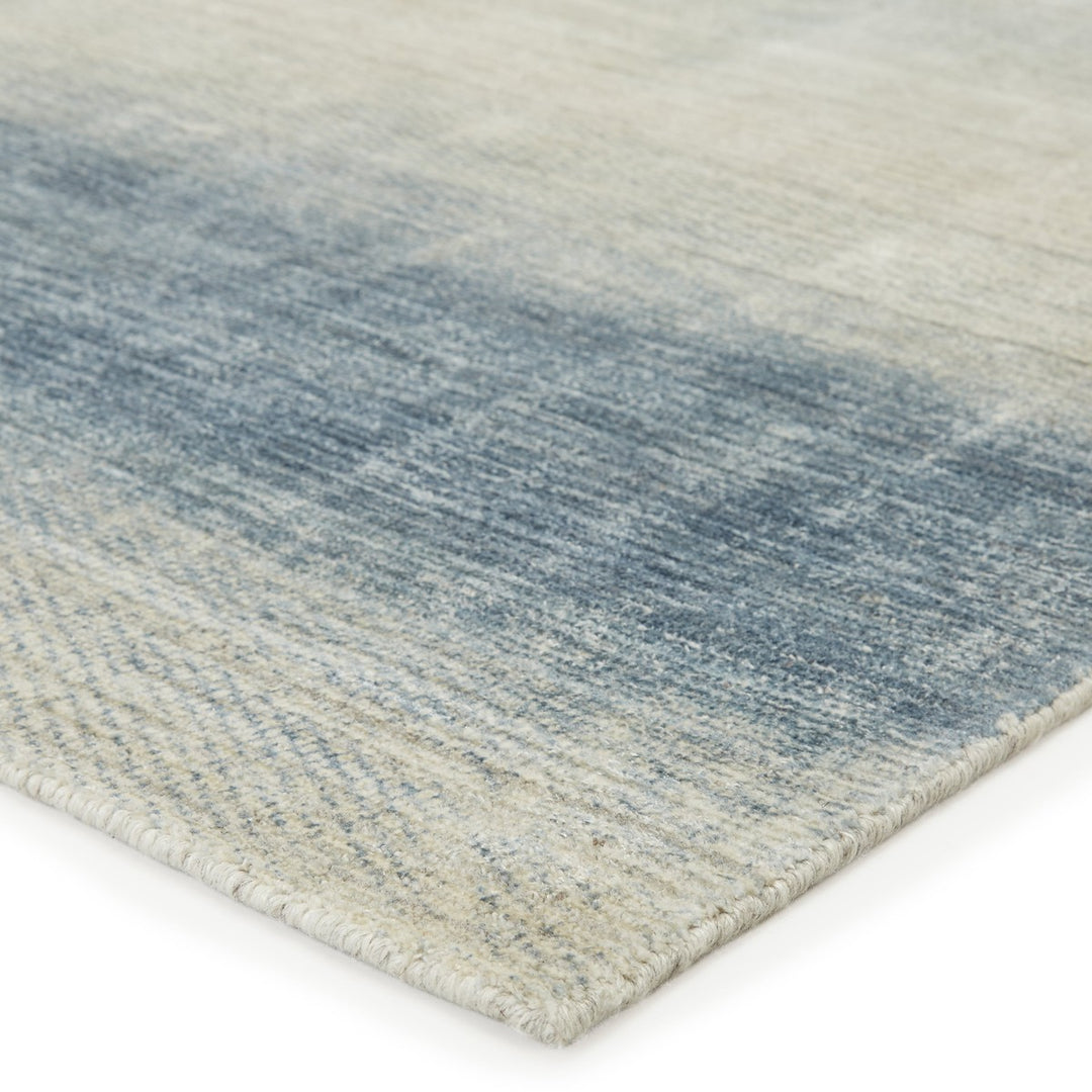 Barclay Butera by Jaipur Living Bayshores Handmade Ombre Blue/ Beige Area Rug (9'X12')