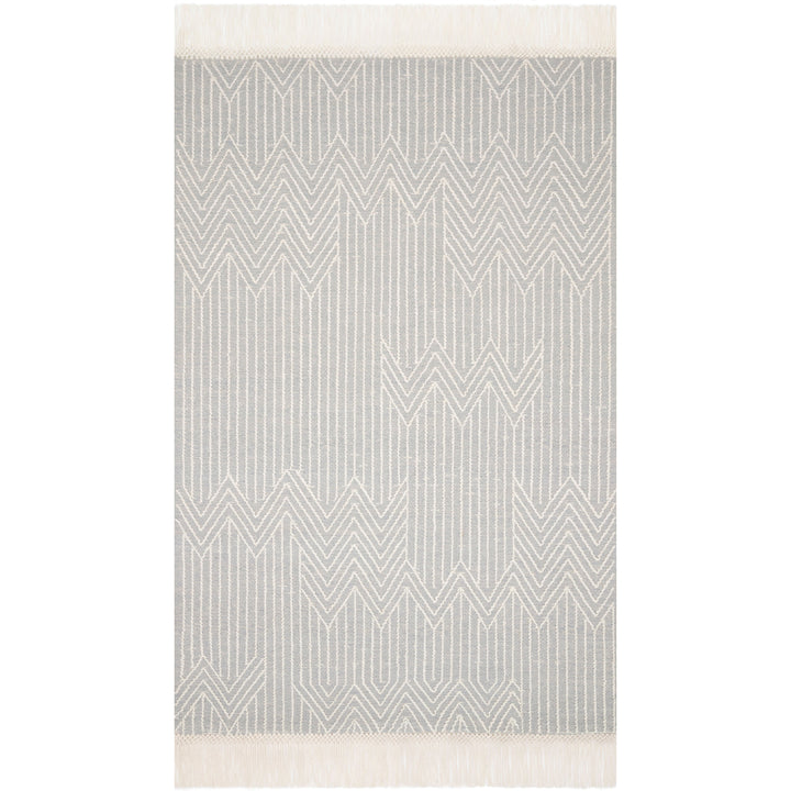 Magnolia Home By Joanna Gaines x Loloi Newton Lt Grey / Ivory 2'-3" x 3'-9" Accent Rug