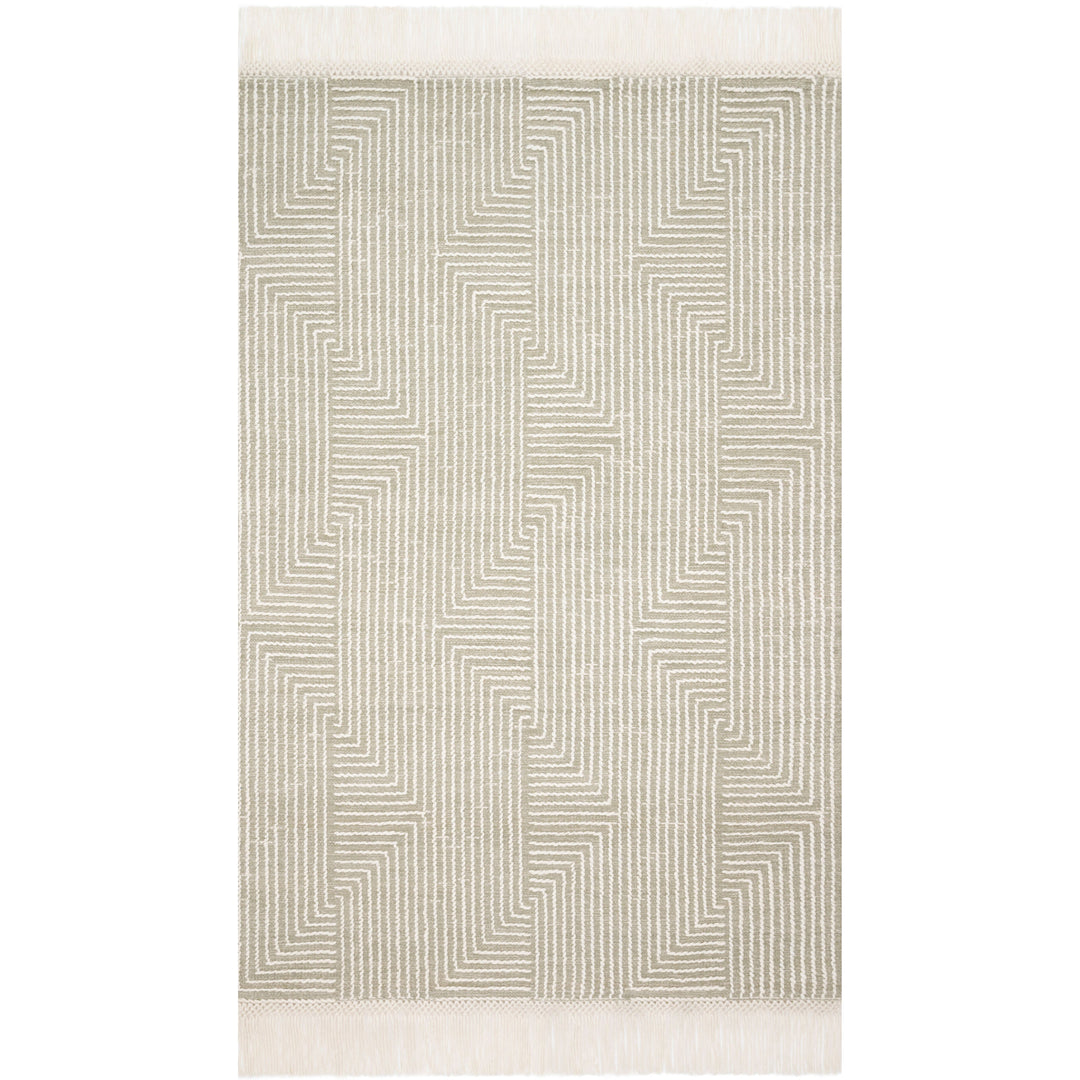 Magnolia Home By Joanna Gaines x Loloi Newton Sage / Ivory 2'-3" x 3'-9" Accent Rug