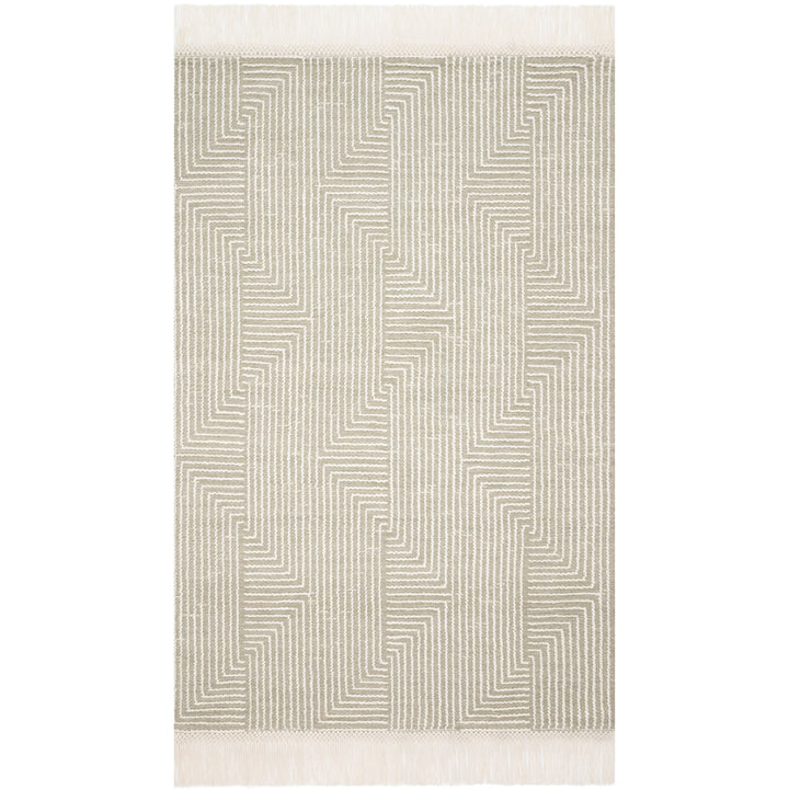 Magnolia Home By Joanna Gaines x Loloi Newton Sage / Ivory 2'-3" x 3'-9" Accent Rug