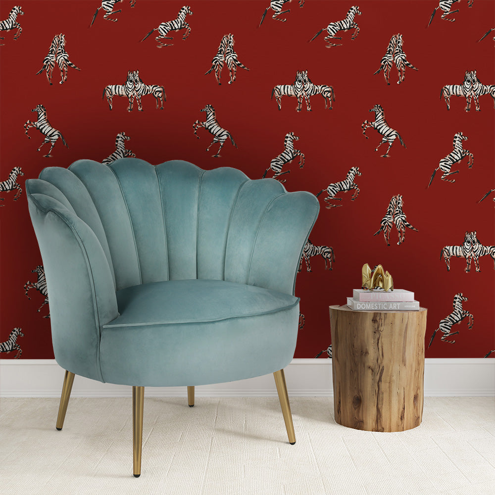 Zebras In Love Peel And Stick Wallpaper By Novogratz – France & Son