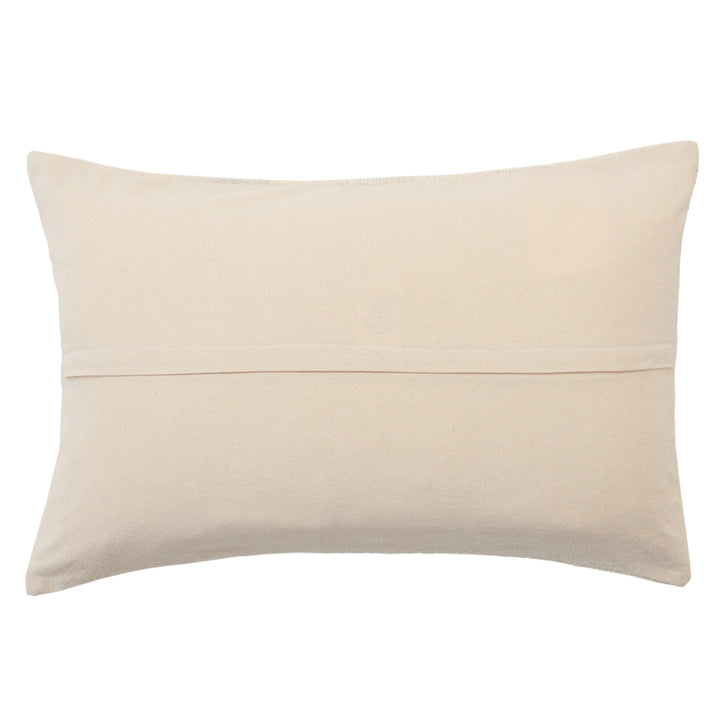 Jaipur Living Lumami Tribal Cream/ Black Poly Fill Pillow (16"X24" Lumbar)