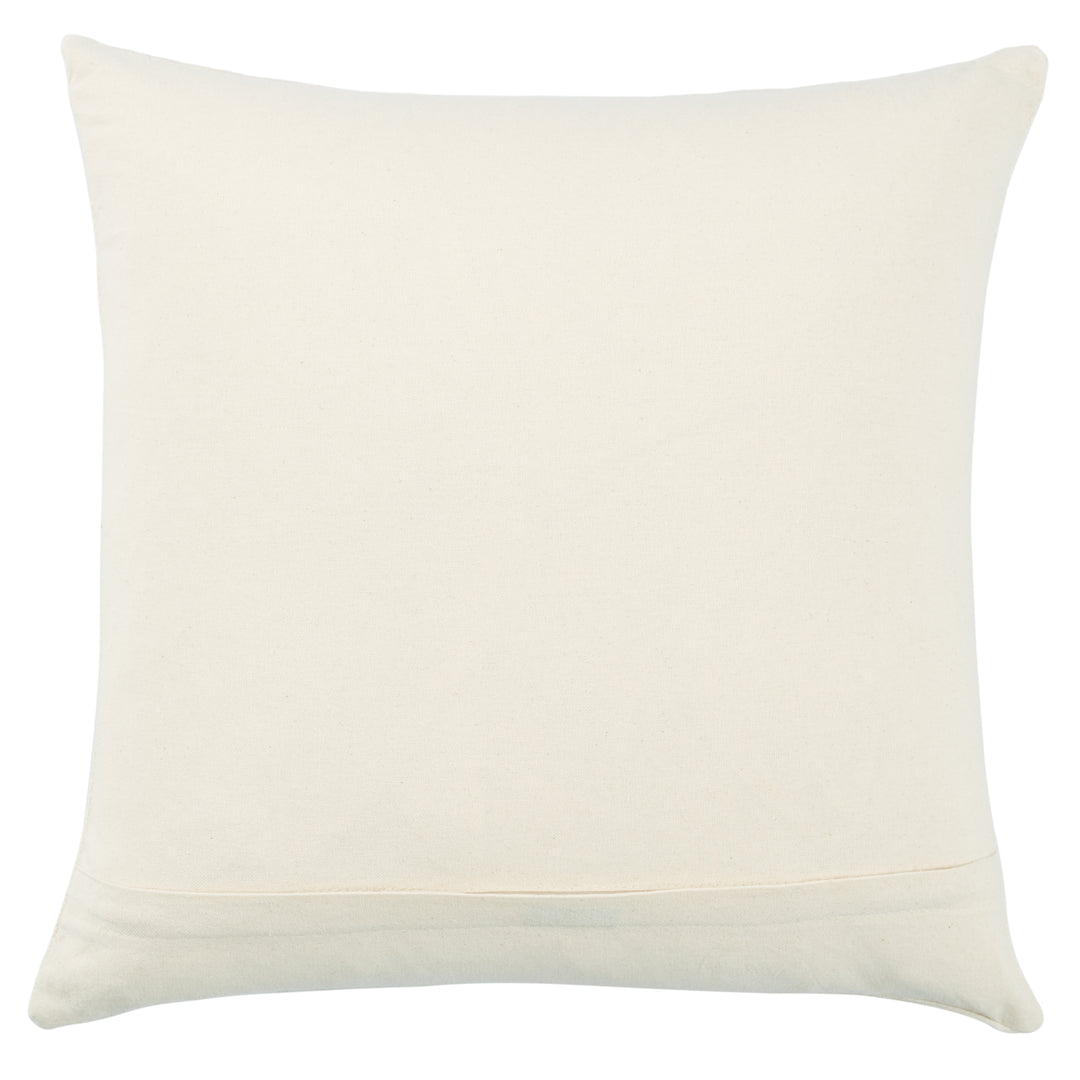 Jaipur Living Longkhum Tribal Cream/ Black Down Pillow (18" Square)