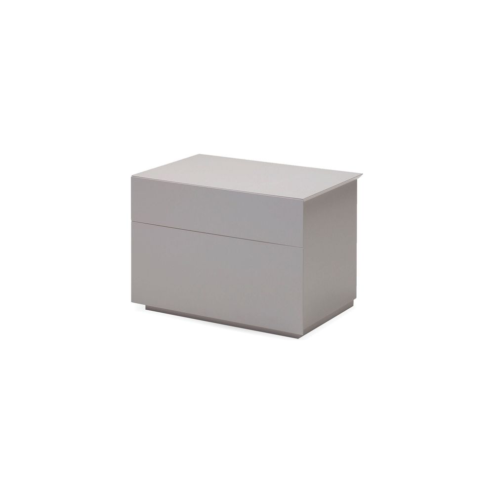 Nightstands Vex Night Table 2-Drawer Stone Matte / Soft Close Drawers