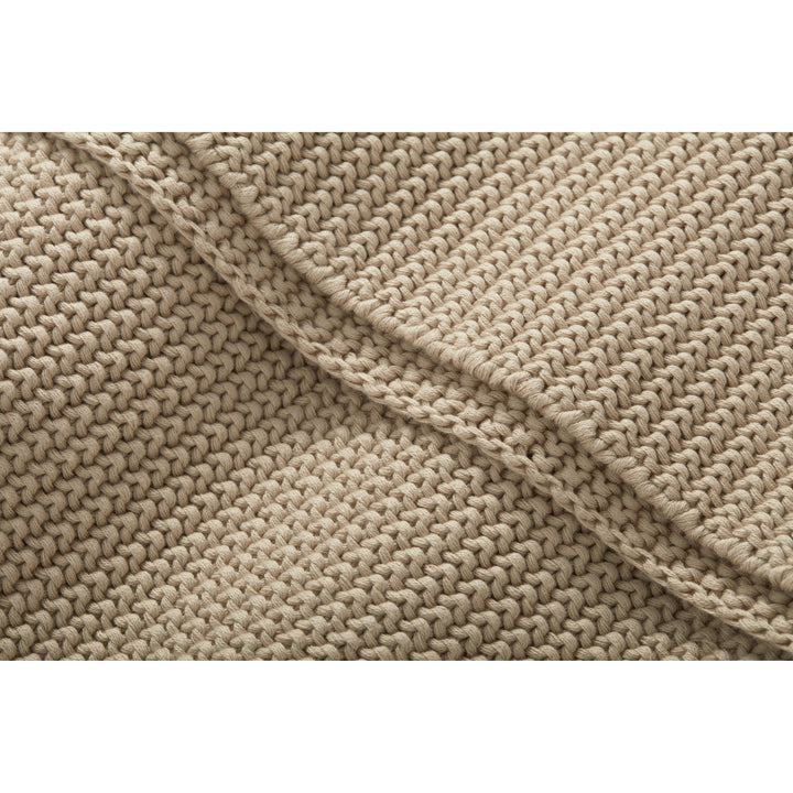 Magnolia Home by Joanna Gaines x Loloi Nina Sand 4'-2" x 5' Throw